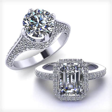 Custom engagement rings in Laguna Beach, CA 